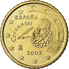 Spain, 50 Euro Cent, 2003, Madrid, Nordic gold, MS(60-62)