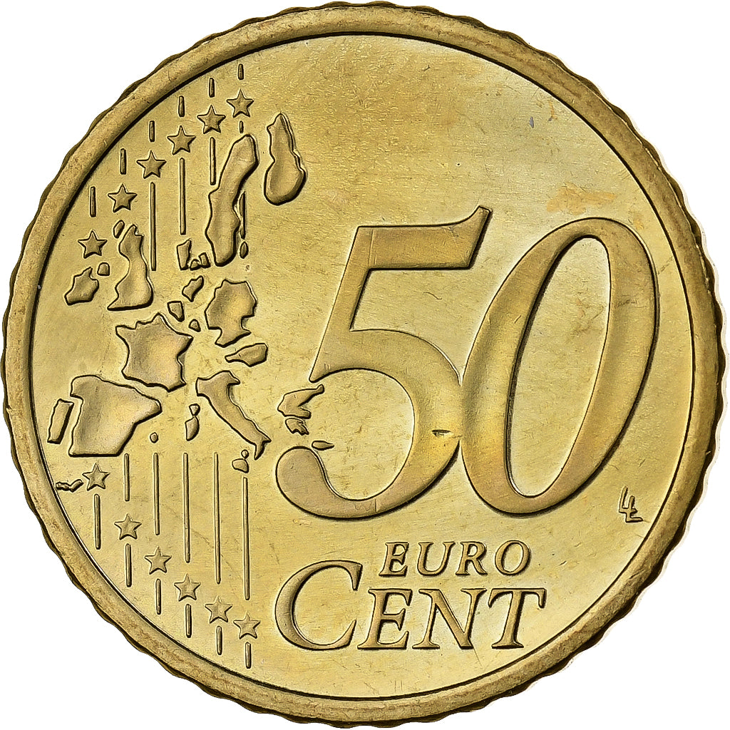 Finlandia, 50 Euro Cent, 2005, Vantaa, Nordic gold, MS(60-62)