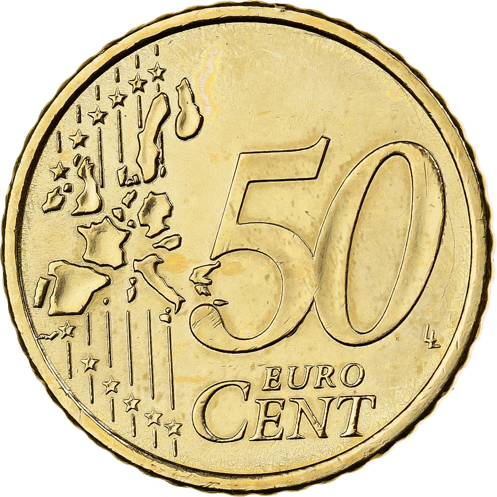 Finland, 50 Euro Cent, 1999, Vantaa, Nordic gold, MS(60-62)