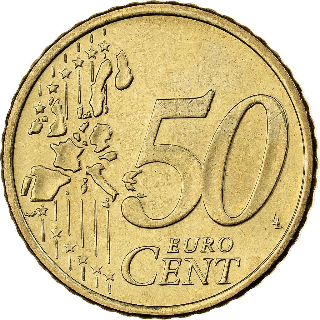 Finlandia, 50 Euro Cent, 2006, Vantaa, Nordic gold, SPL