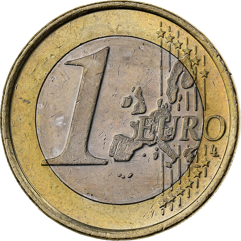 Países Bajos, 1 Euro, 1999, Utrecht, Bimetálico, EBC+
