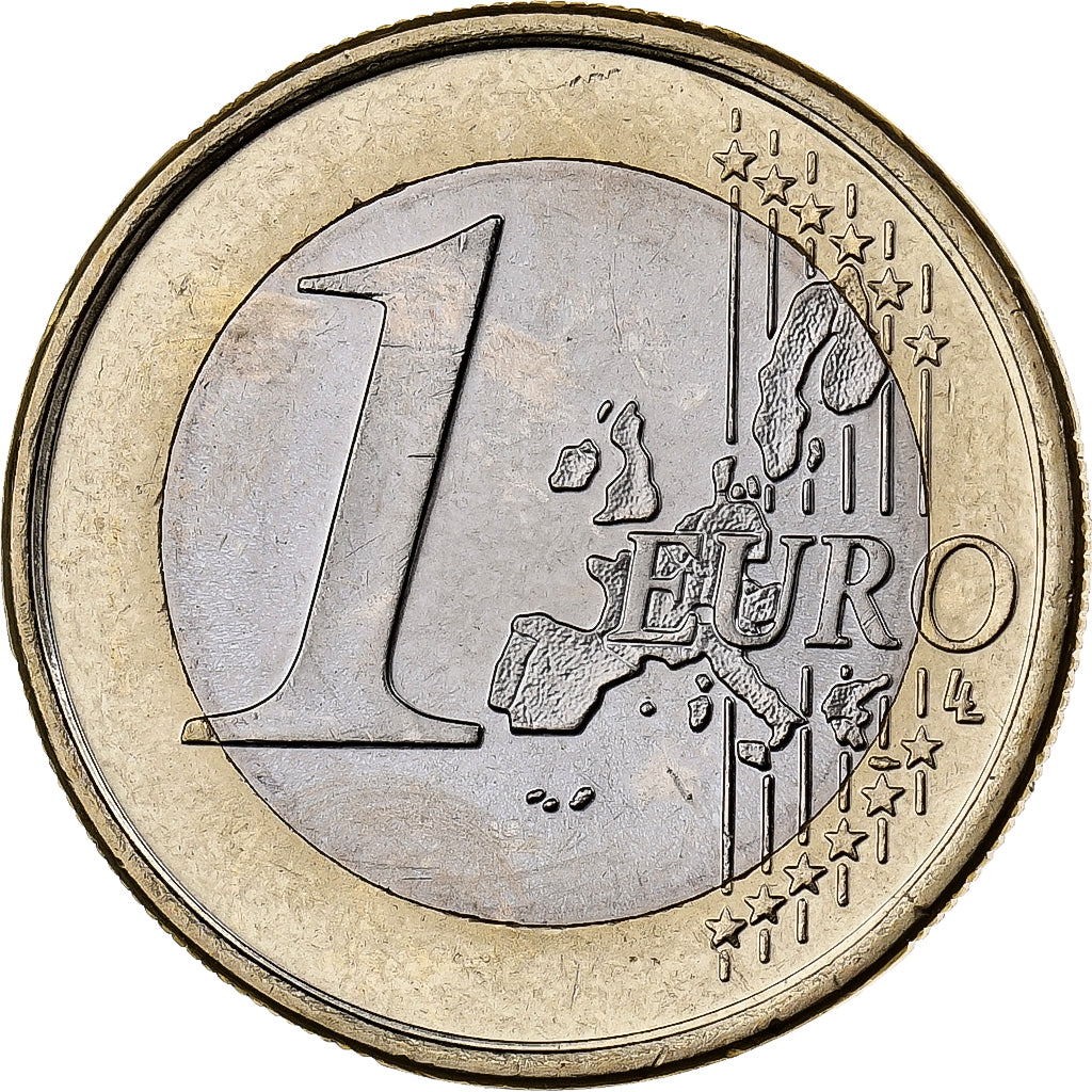 Ireland, 1 Euro, 2006, Dublin, Bi-Metallic, MS(60-62)