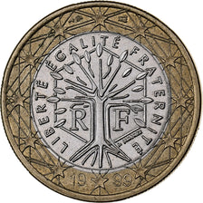 France, 1 Euro, 1999, Paris, Bi-Metallic, MS(60-62)