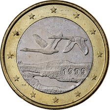 Finland, 1 Euro, 1999, Vantaa, Bi-Metallic, MS(60-62)