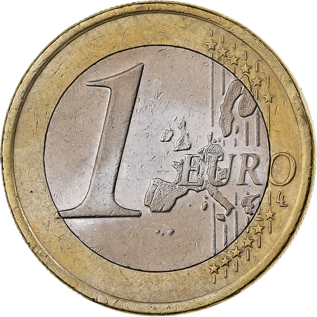 Hiszpania, 1 Euro, 2006, Madrid, Bimetaliczny, MS(60-62)