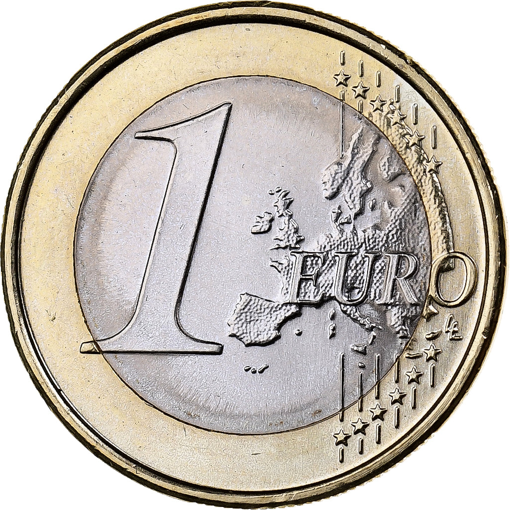 Portugal, 1 Euro, 2008, Lisbon, Bi-Metallic, MS(60-62)