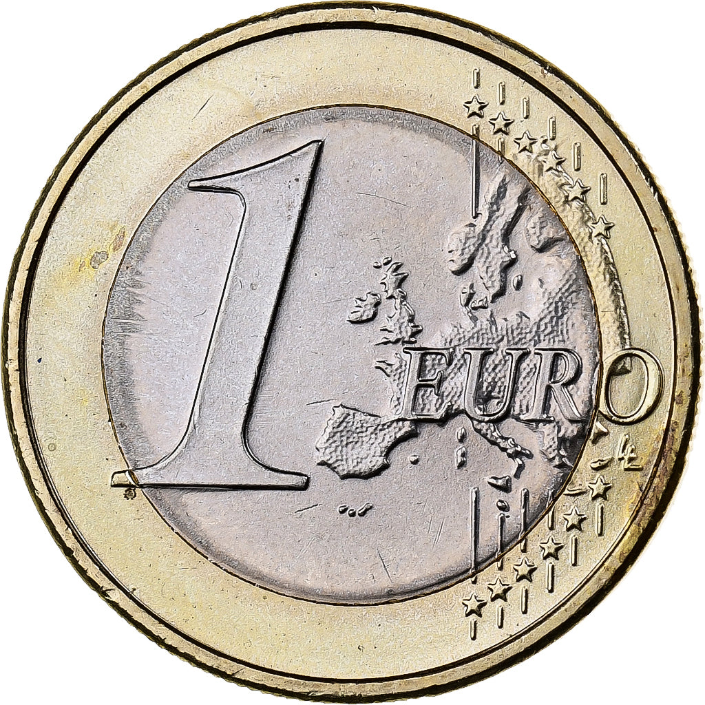 Oostenrijk, 1 Euro, 2008, Vienna, Bi-Metallic, PR+