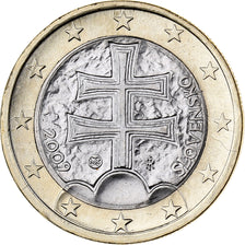 Slovaquie, 1 Euro, 2009, Kremnica, Bimétallique, SUP+