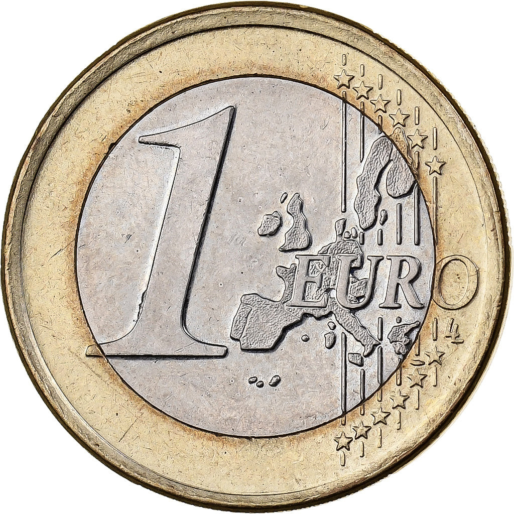 Finlandia, 1 Euro, 2001, Vantaa, Bi-metallico, SPL