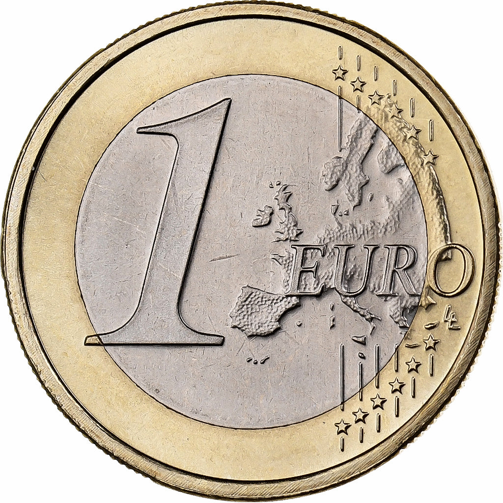 Nederland, 1 Euro, 2007, Utrecht, Bi-Metallic, PR+