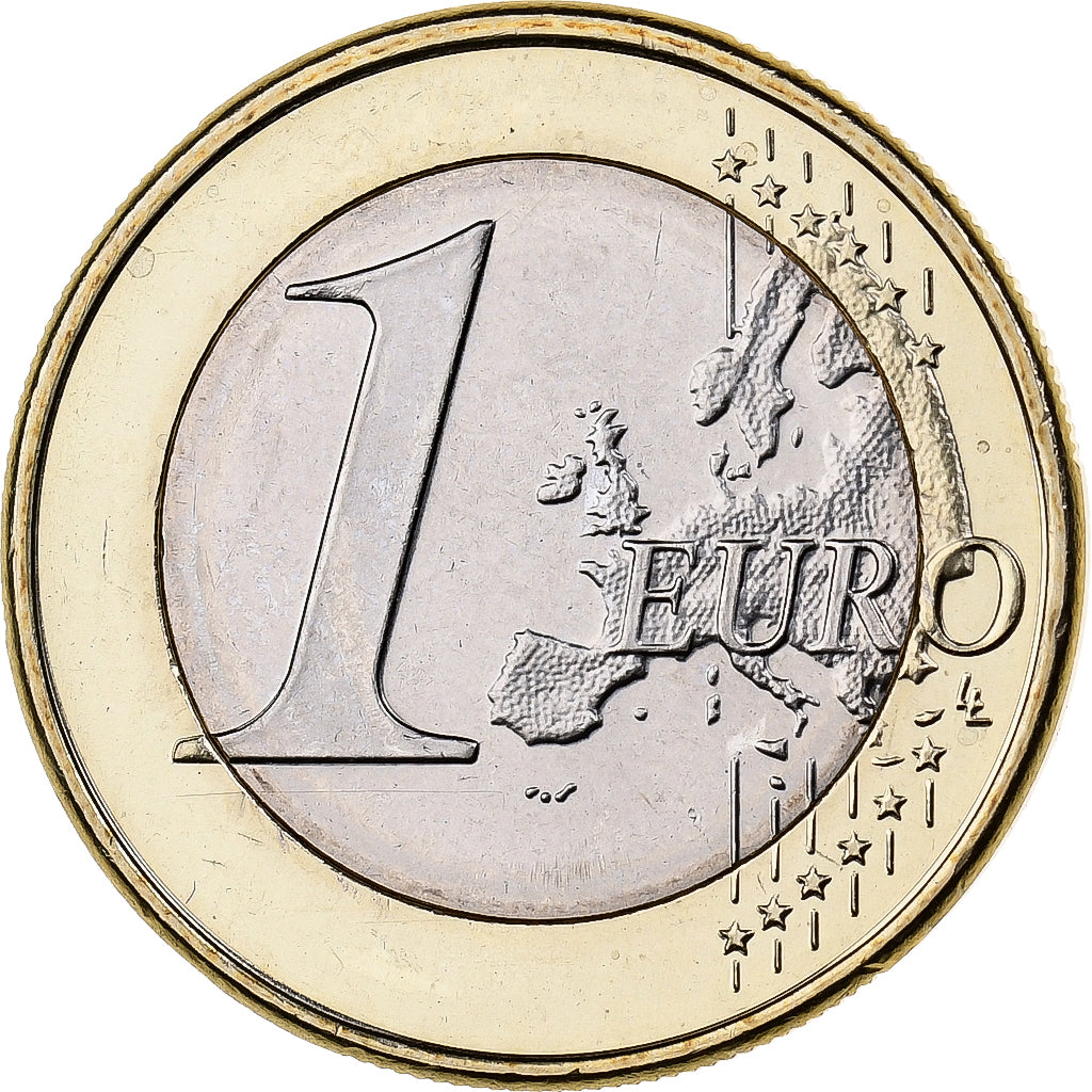 Finlandia, 1 Euro, 2008, Vantaa, Bi-metallico, SPL
