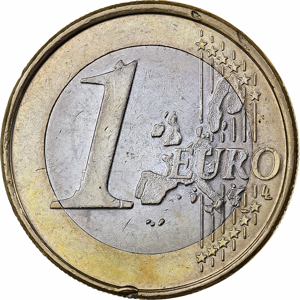 Belgio, 1 Euro, 2004, Brussels, Bi-metallico, SPL