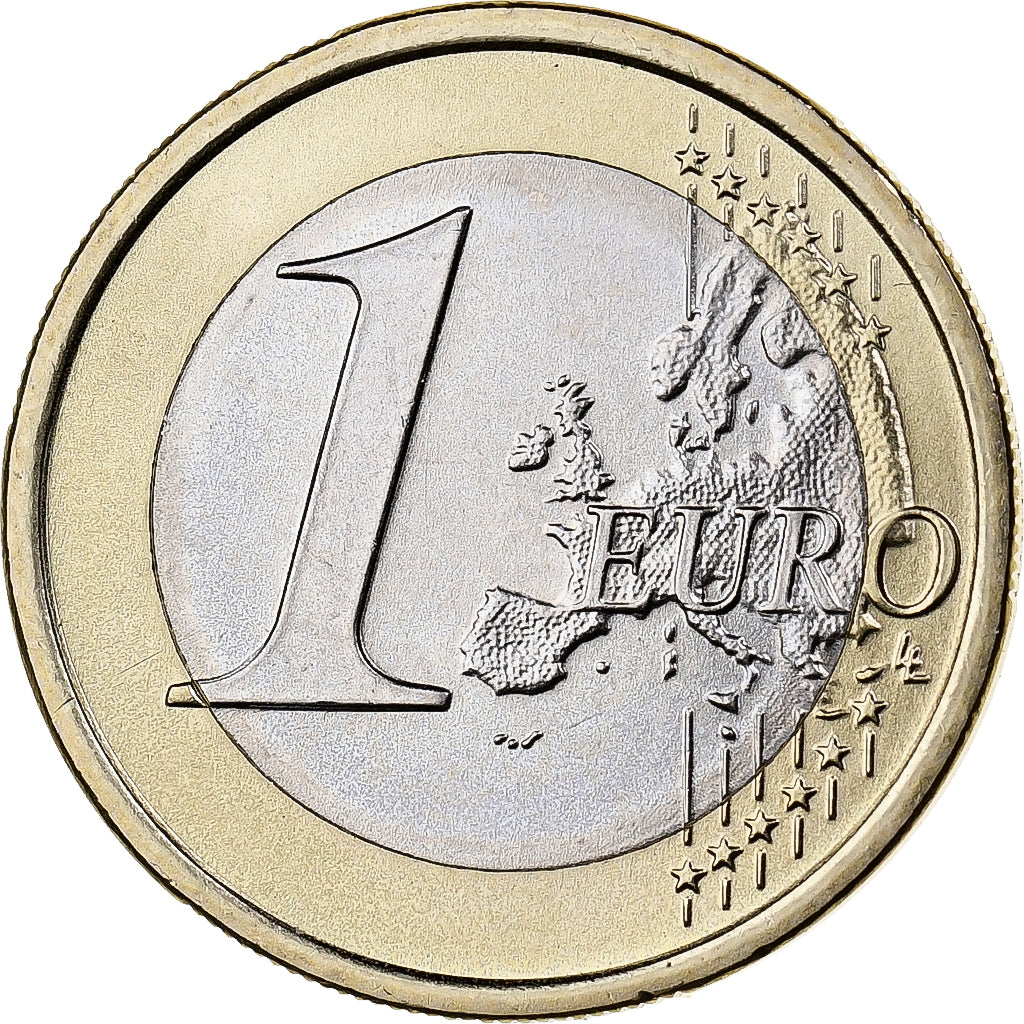 Italien, 1 Euro, 2008, Rome, Bi-Metallic, VZ+