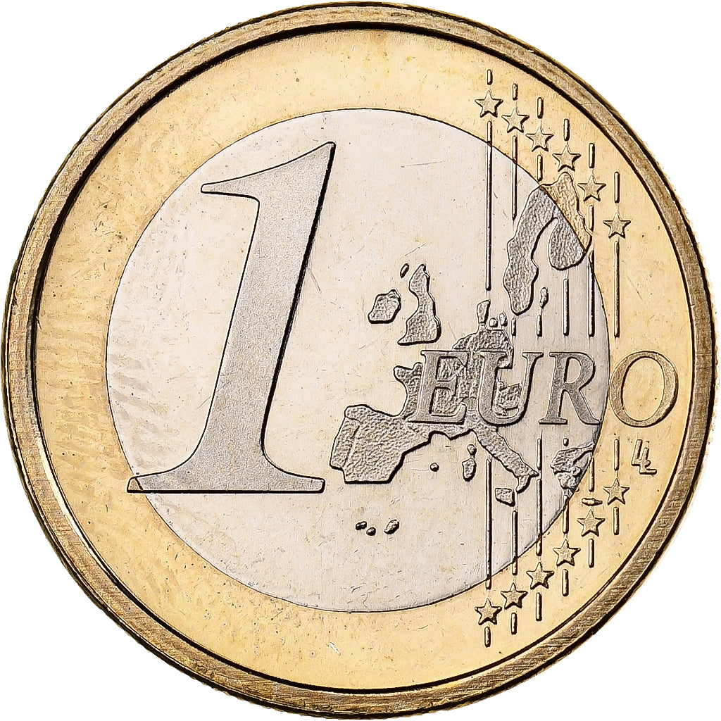 Luxemburg, 1 Euro, 2003, Utrecht, Bi-Metallic, VZ+