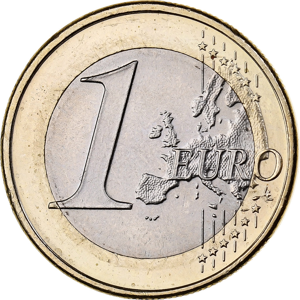 Finlandia, 1 Euro, 2007, Vantaa, Bi-metallico, SPL