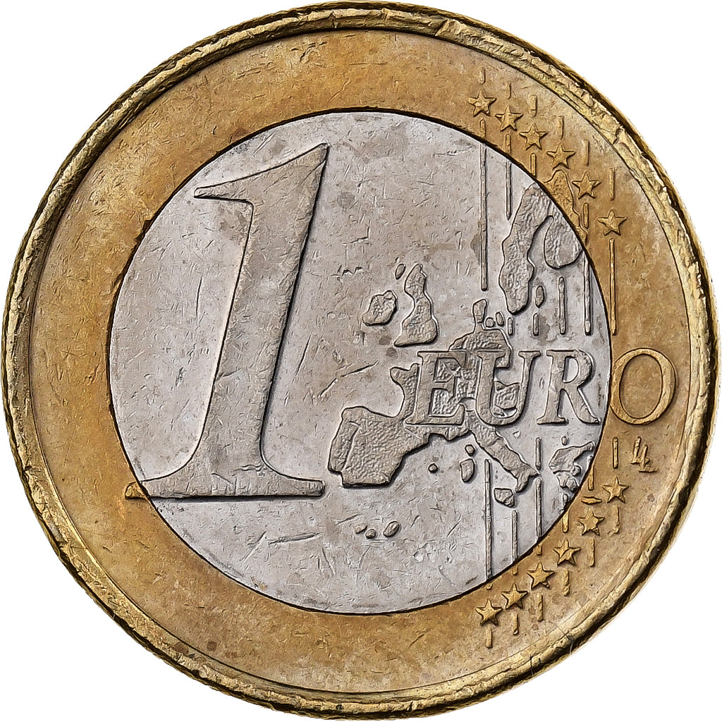 Netherlands, 1 Euro, 2000, Utrecht, Bi-Metallic, MS(60-62)
