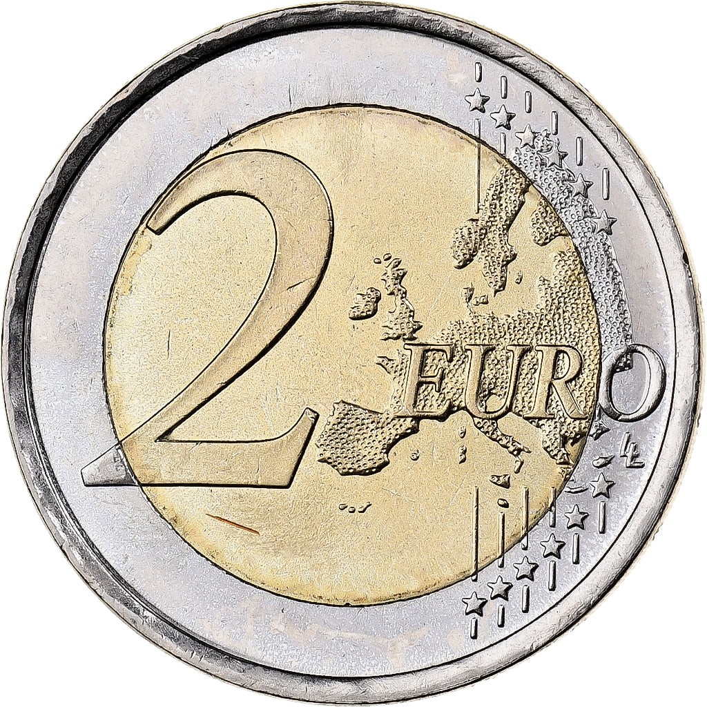 Espanha, 2 Euro, 2010, Madrid, Bimetálico, MS(60-62)
