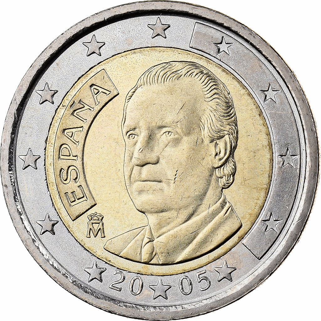 España, 2 Euro, 2005, Madrid, Bimetálico, EBC+