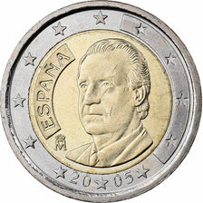 España, 2 Euro, 2005, Madrid, Bimetálico, EBC+