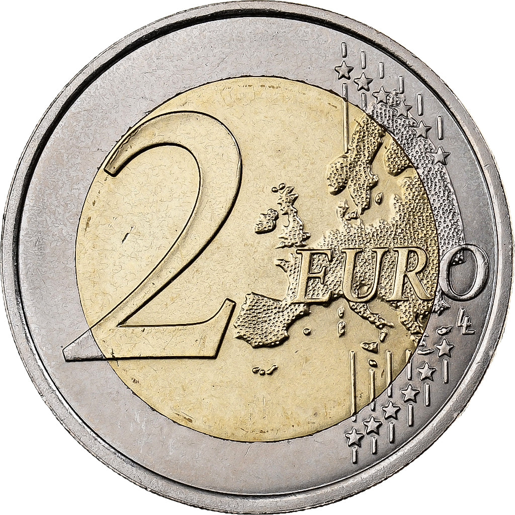 France, 2 Euro, 2009, Paris, Bi-Metallic, MS(60-62)