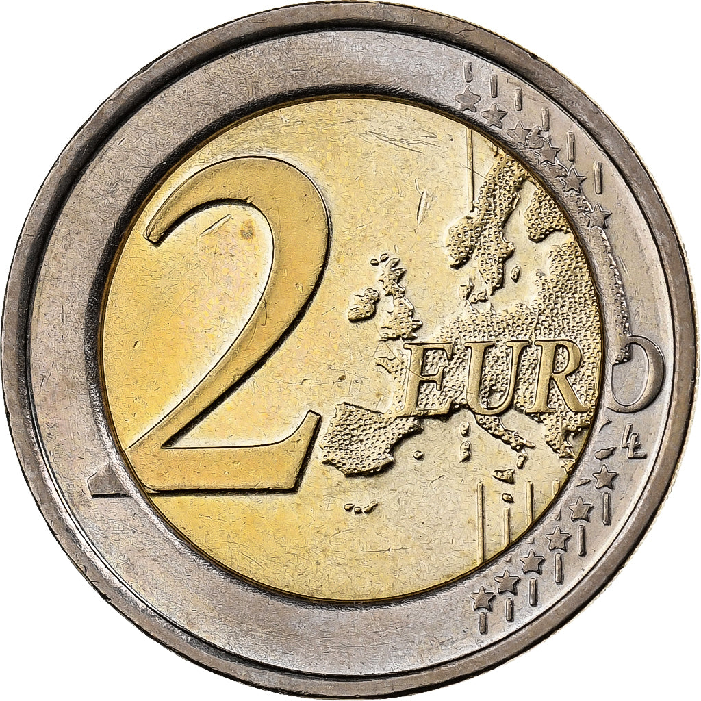 Belgien, 2 Euro, 2008, Brussels, Bi-Metallic, VZ+