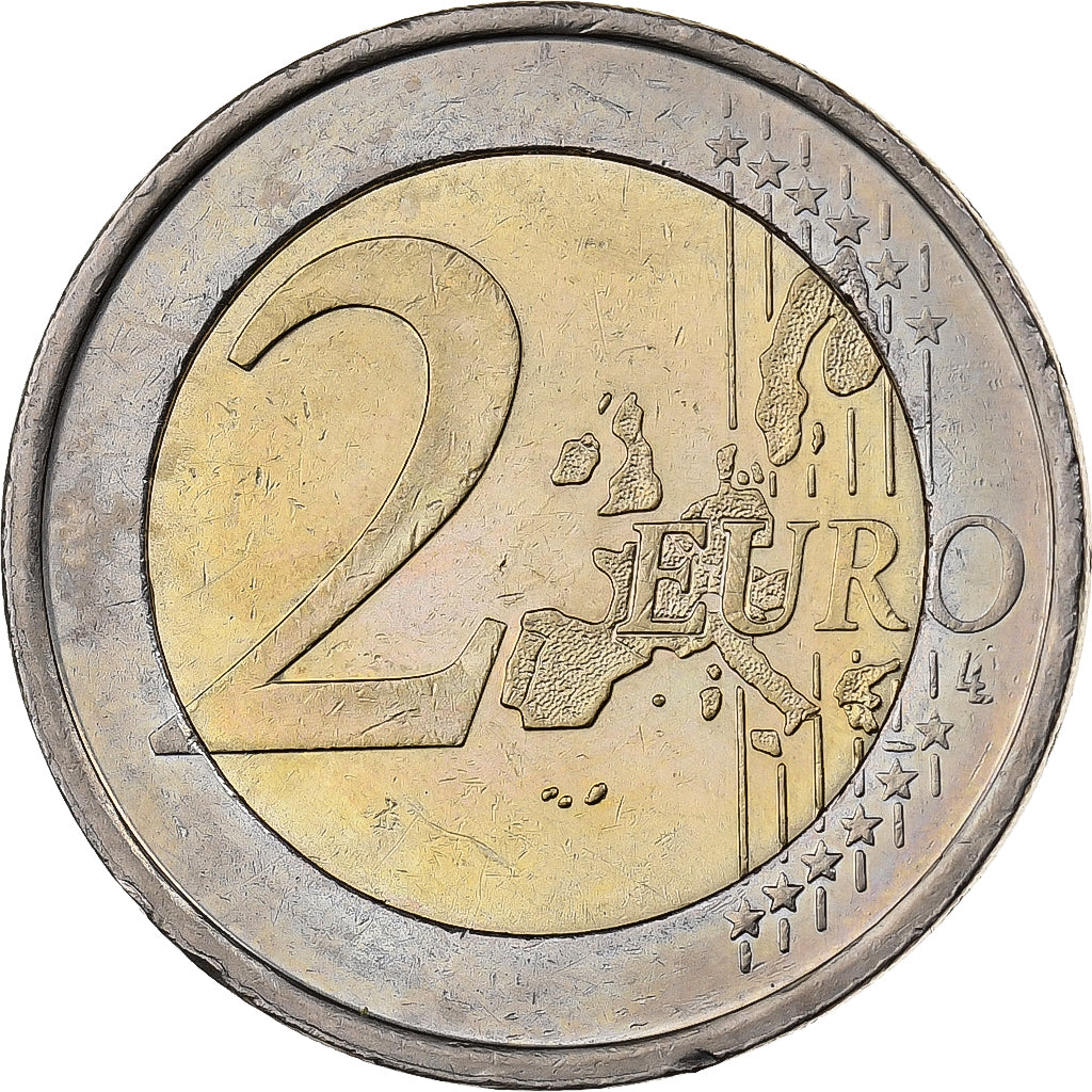 Espagne, 2 Euro, 2001, Madrid, Bimétallique, SUP+