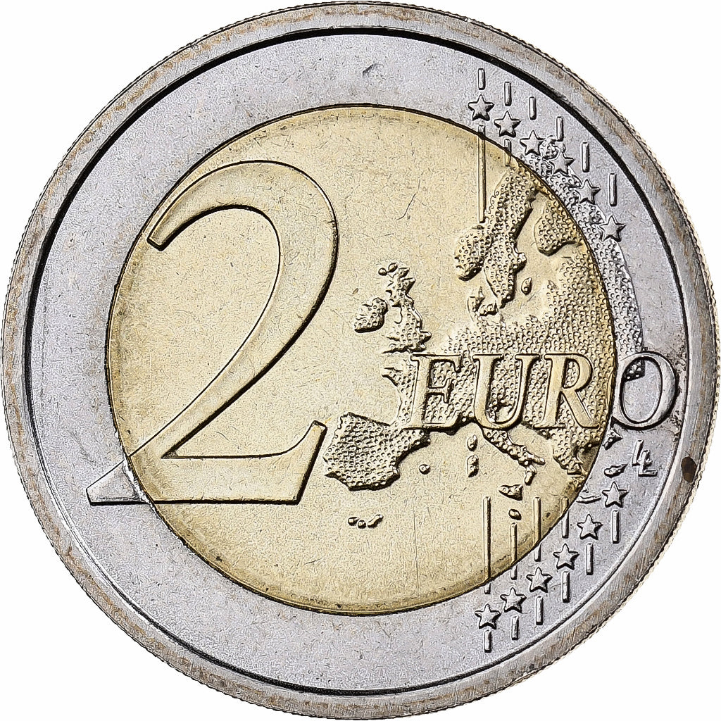 Italy, 2 Euro, 2008, Rome, Bi-Metallic, MS(60-62)