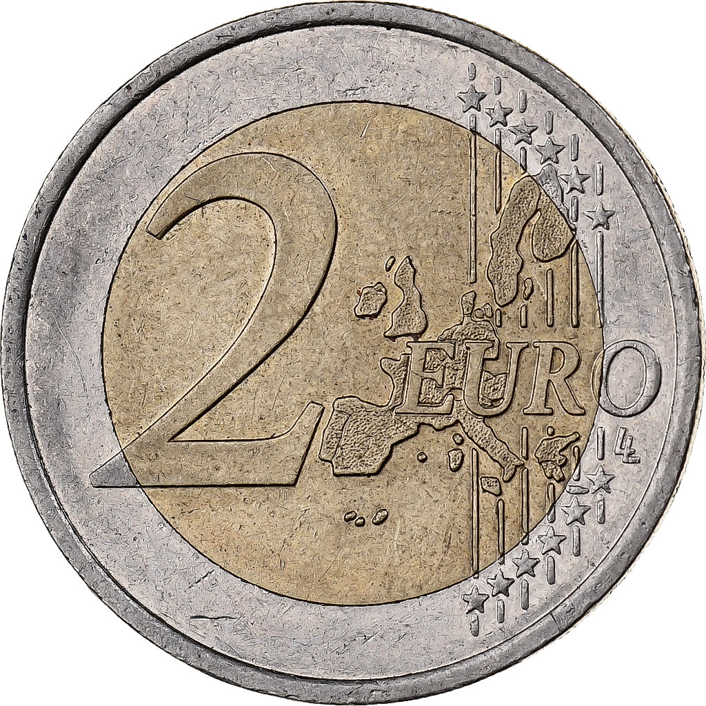 France, 2 Euro, 2001, Paris, Bi-Metallic, MS(60-62)