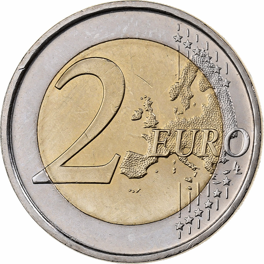 Hiszpania, 2 Euro, 2009, Madrid, Bimetaliczny, MS(60-62)