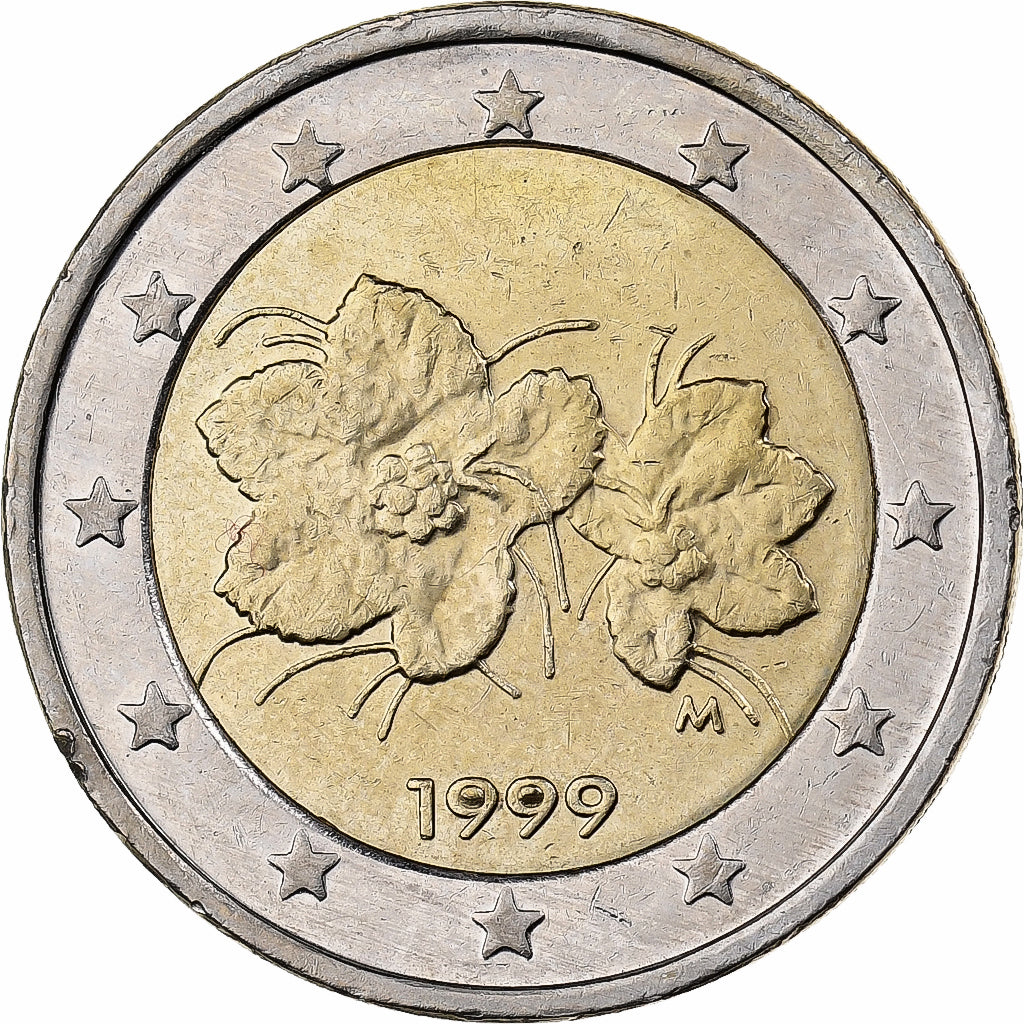 Finland, 2 Euro, 1999, Vantaa, Bi-Metallic, MS(60-62)