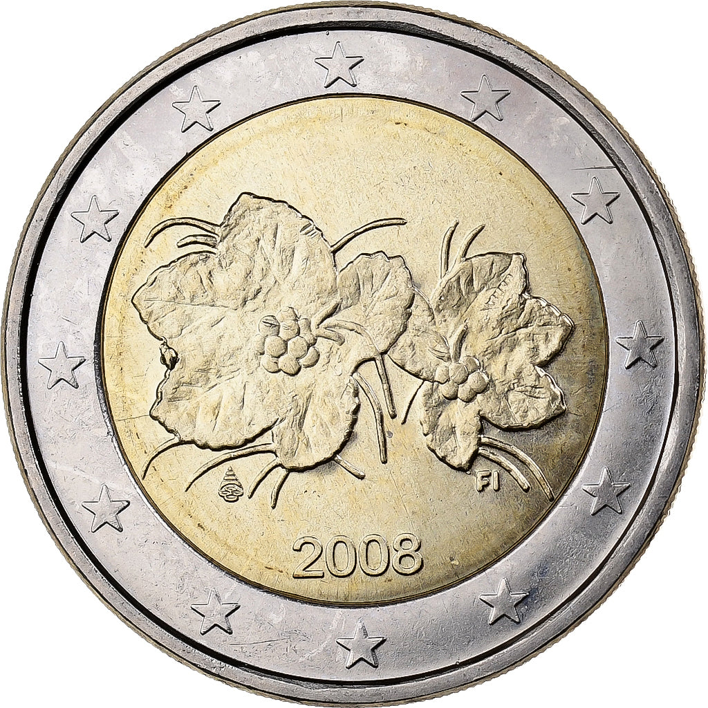Finnland, 2 Euro, 2008, Vantaa, Bi-Metallic, VZ+