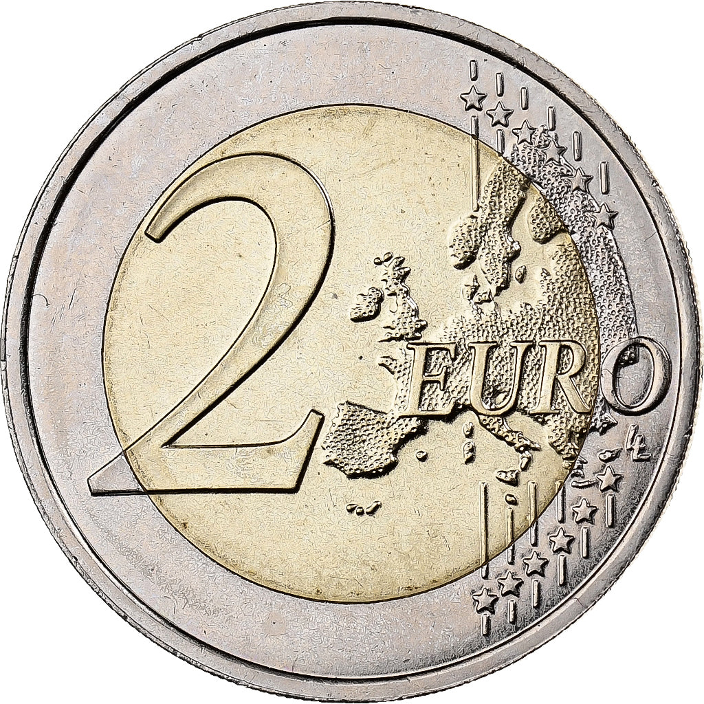 Luxembourg, 2 Euro, 2007, Paris, Bi-Metallic, MS(60-62)
