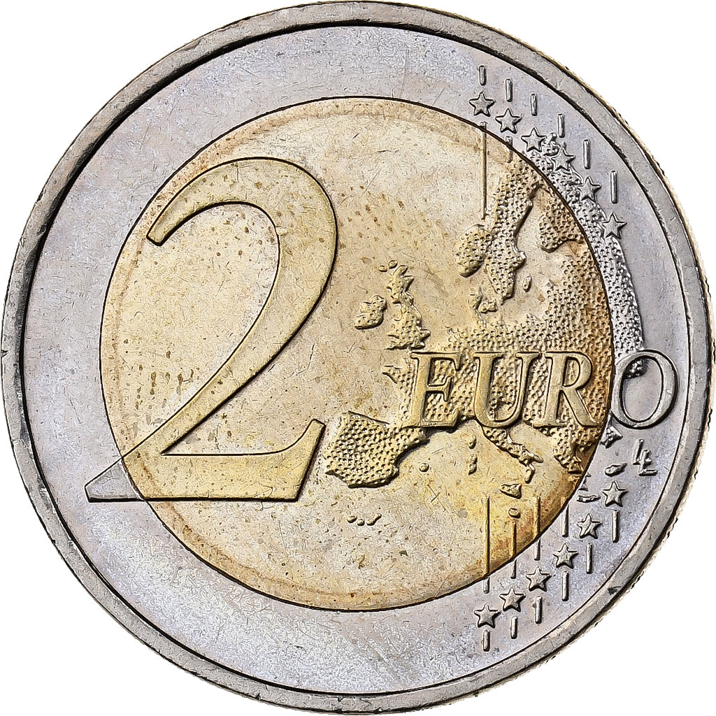 Alemania, 2 Euro, 2008, Stuttgart, Bimetálico, EBC+