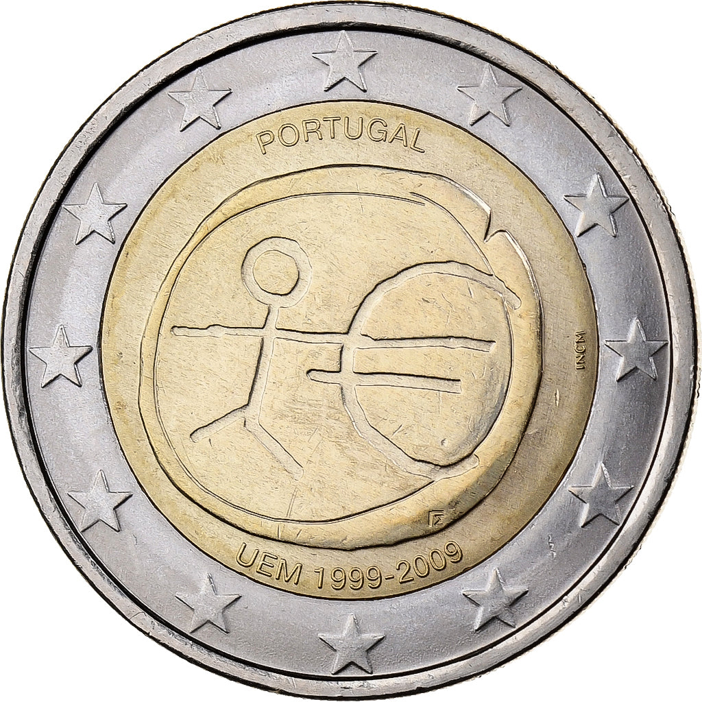 Portogallo, 2 Euro, 2009, Lisbon, Bi-metallico, SPL