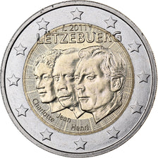 Luxembourg, 2 Euro, 2011, Utrecht, Bi-Metallic, MS(60-62)