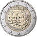 Luxembourg, 2 Euro, 2011, Utrecht, Bi-Metallic, MS(60-62)