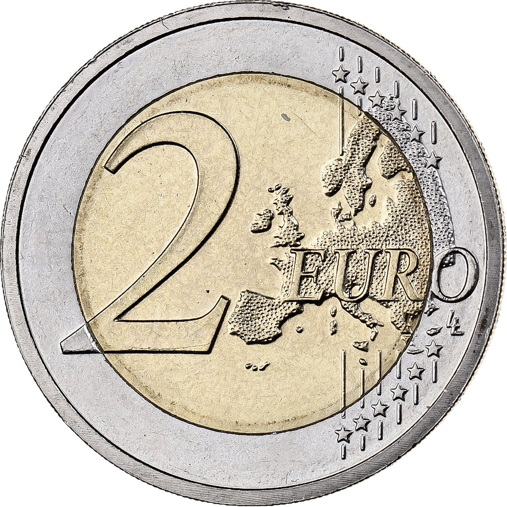 Luxembourg, 2 Euro, 2011, Utrecht, Bi-Metallic, MS(60-62)