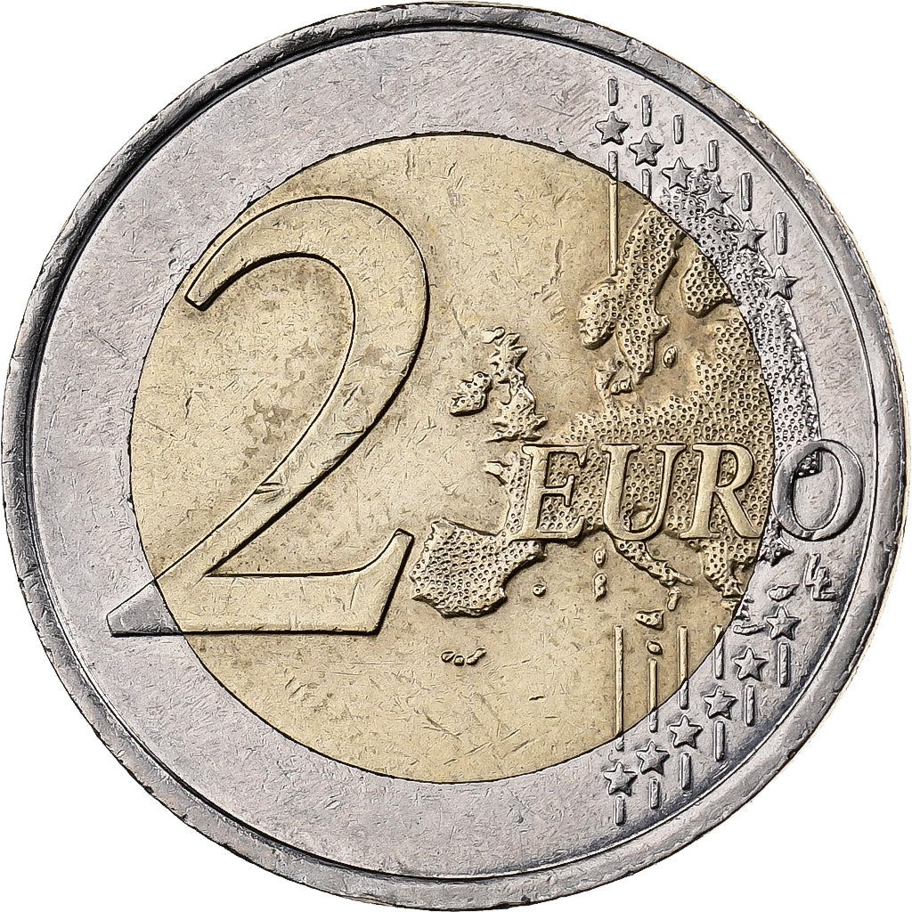 Luxemburgo, 2 Euro, 2007, Paris, Bimetálico, EBC+