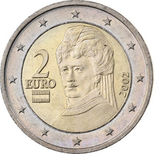 Austria, 2 Euro, 2002, Vienna, Bi-Metallic, MS(60-62)