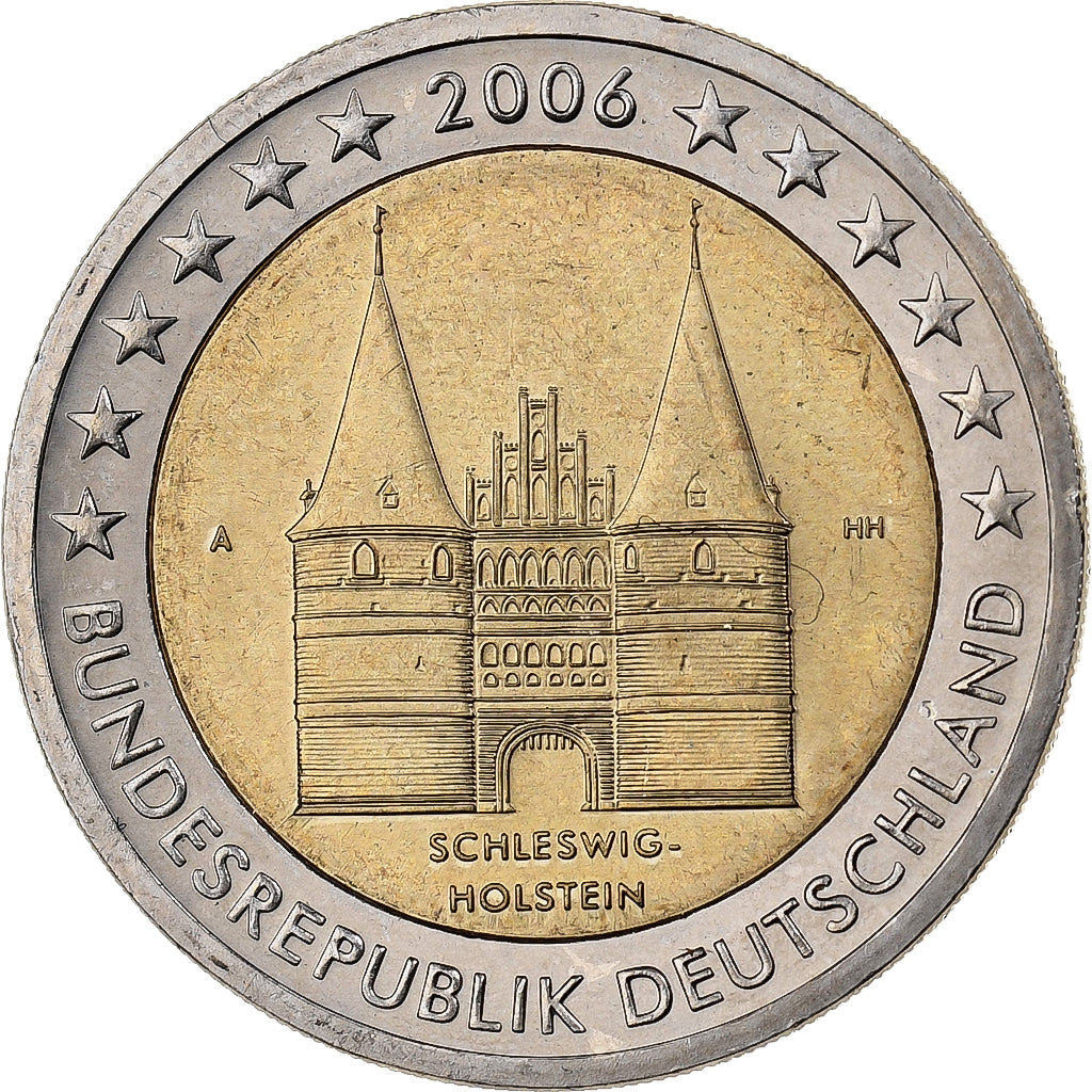 Alemania, 2 Euro, 2006, Berlin, Bimetálico, EBC+