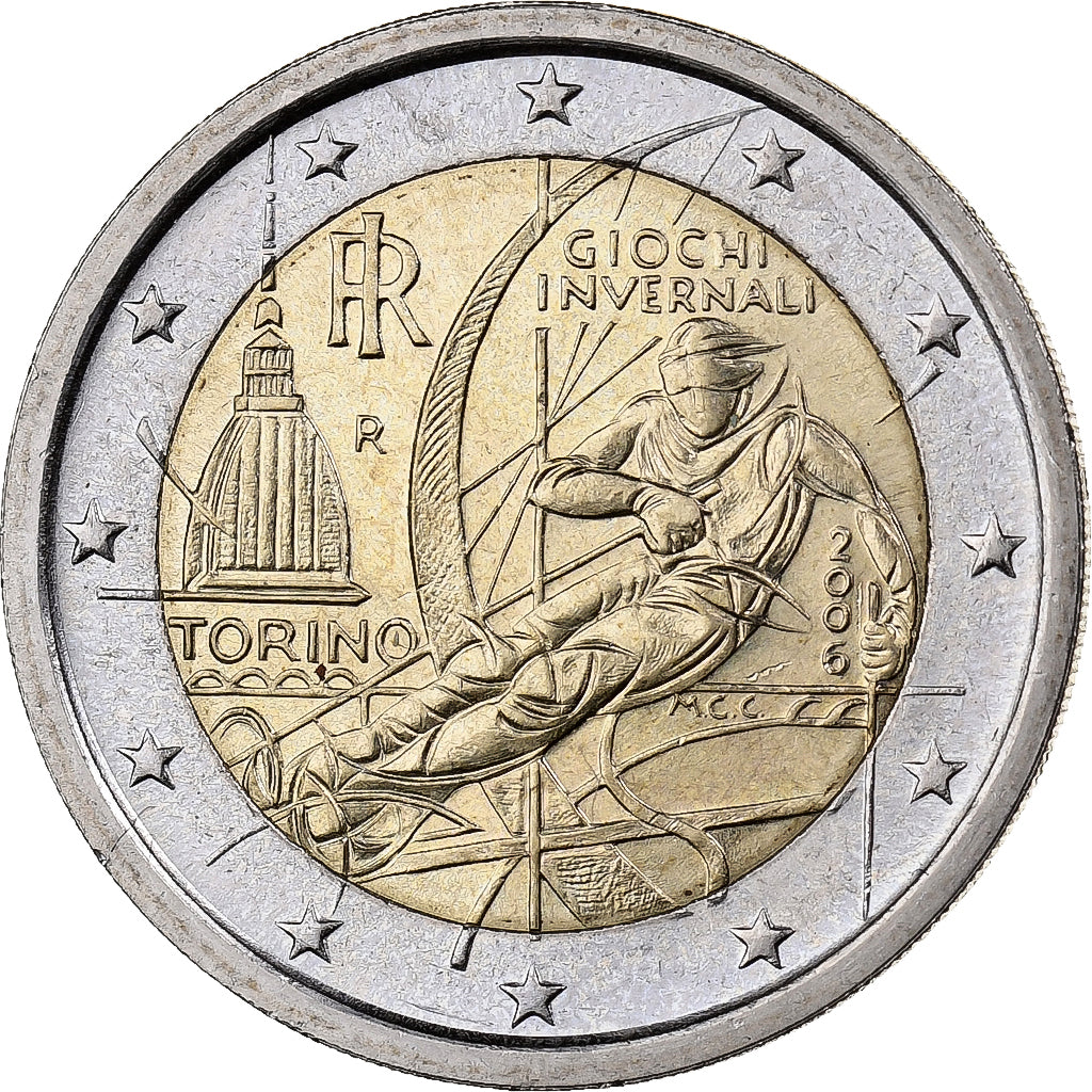 Italia, 2 Euro, 2006, Rome, Bimetálico, EBC+
