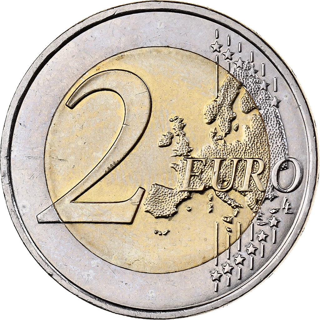 France, 2 Euro, 2014, Paris, Bi-Metallic, MS(60-62)