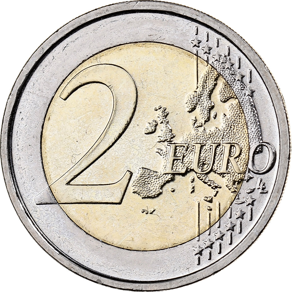 Belgio, 2 Euro, 2010, Brussels, Bi-metallico, SPL