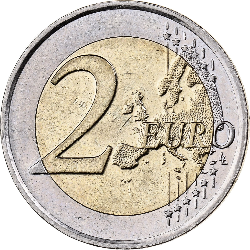 Holandia, 2 Euro, 2014, Utrecht, Bimetaliczny, MS(60-62)