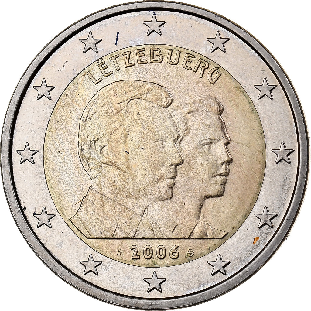 Luxemburg, 2 Euro, 2006, Vantaa, Bi-Metallic, VZ+