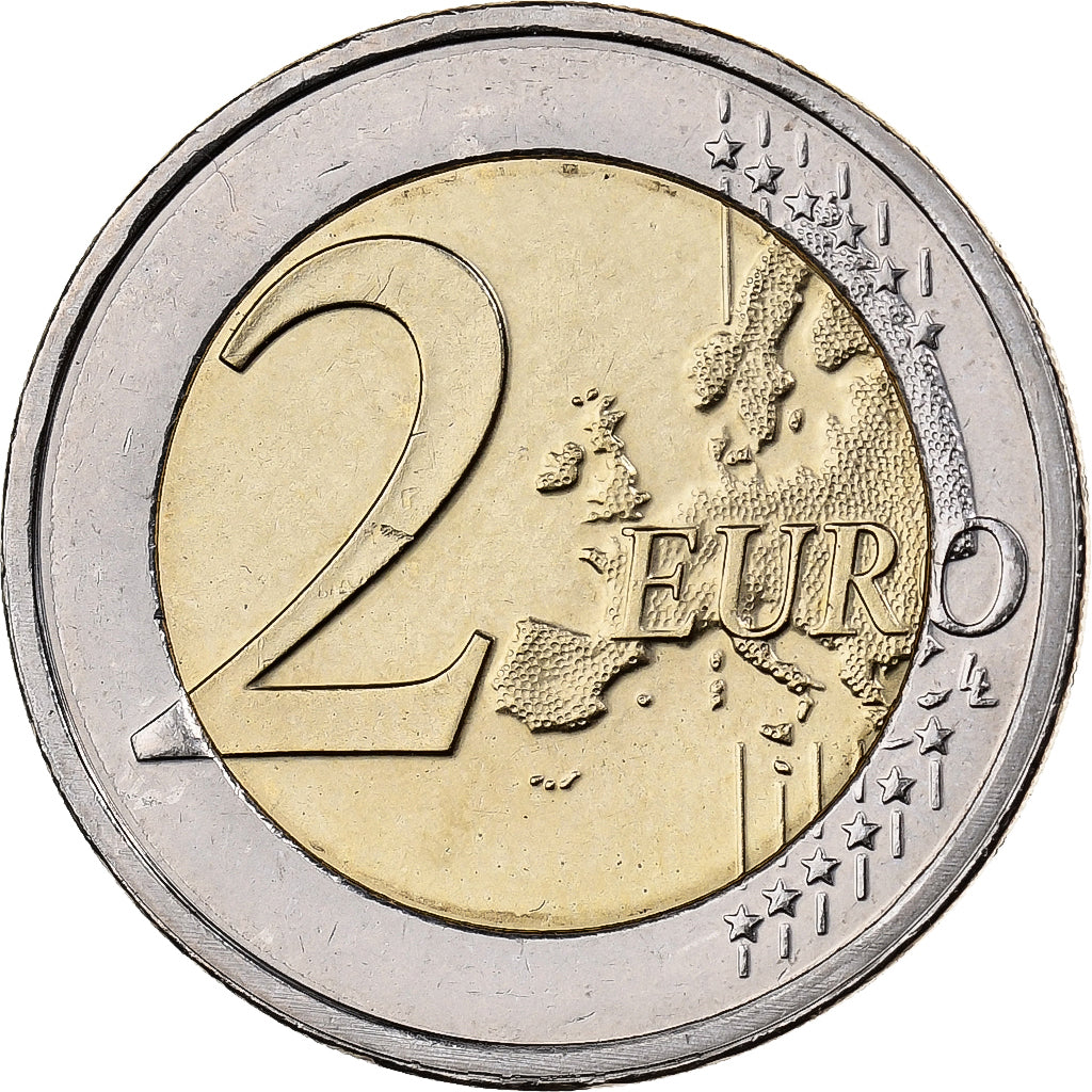 Malte, 2 Euro, 2009, Utrecht, Bimétallique, SUP+