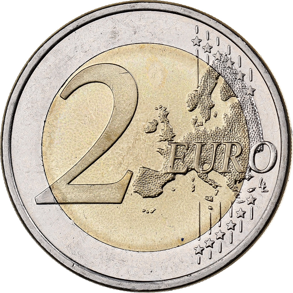 Slovenia, 2 Euro, 2010, Vantaa, Bi-Metallic, MS(60-62)