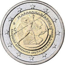 Griechenland, 2 Euro, 2010, Athens, Bi-Metallic, VZ+