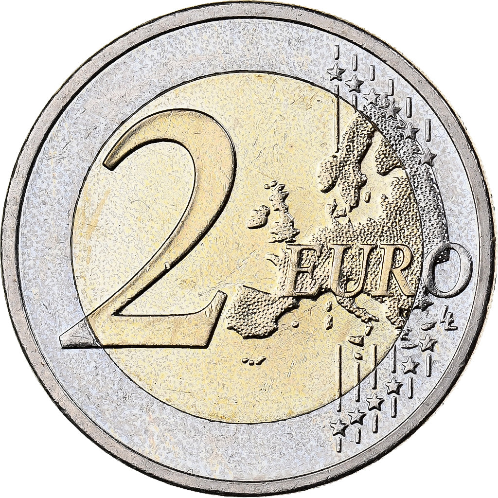 Grèce, 2 Euro, 2010, Athènes, Bimétallique, SUP+