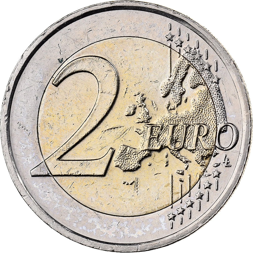 Nederland, 2 Euro, 2013, Utrecht, Bi-Metallic, ZF+
